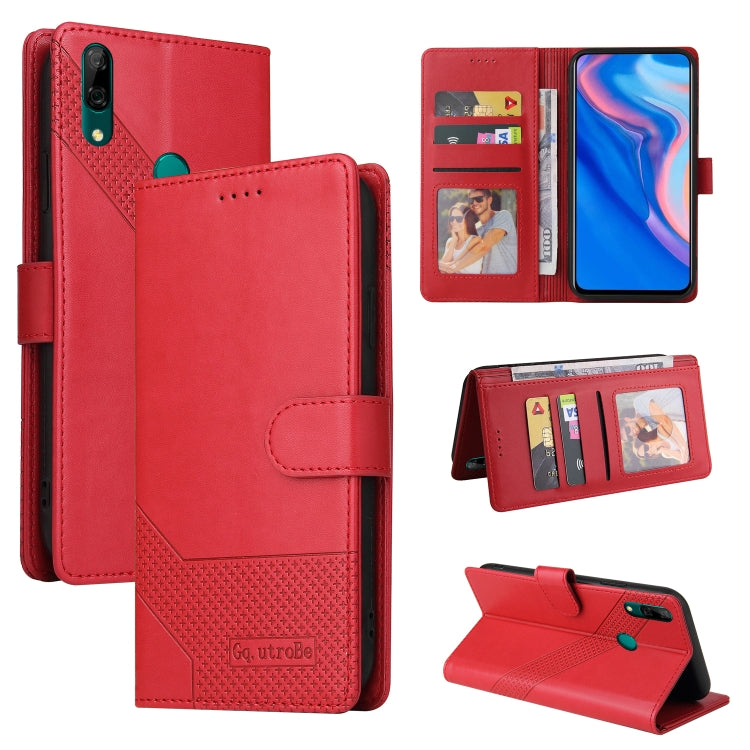GQUTROBE Skin Feel Magnetic Leather Phone Case, For Huawei P Smart 2021, For Huawei P20 Lite, For Huawei P30 Pro, For Huawei P30 Lite, For Huawei P40 Lite, For Huawei P40 Pro, For Huawei P Smart 2019, For Huawei P Smart Z