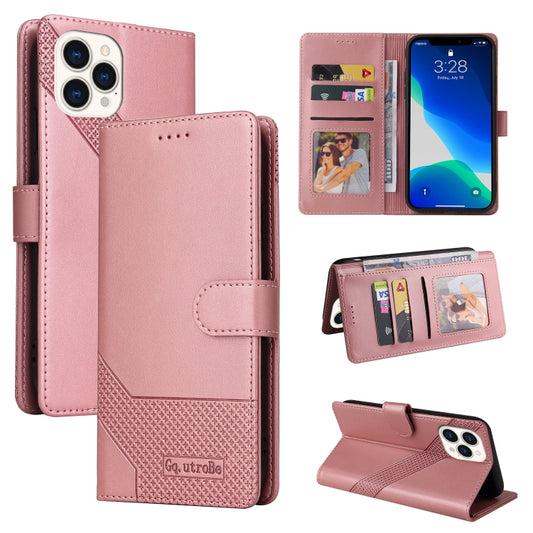 GQUTROBE Skin Feel Magnetic Leather Phone Case, For iPhone 13 Pro Max, For iPhone 13 Pro, For iPhone 13, For iPhone 13 mini, For iPhone 12 Pro Max, For iPhone 12 / 12 Pro, For iPhone 12 mini, For iPhone 11 Pro Max, For iPhone 11 Pro