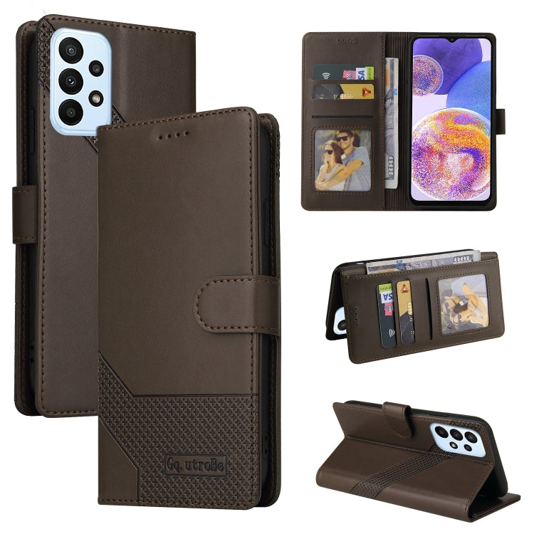 GQUTROBE Skin Feel Magnetic Leather Phone Case, For Samsung Galaxy A23, For Samsung Galaxy A02, For Samsung Galaxy A02s, For Samsung Galaxy A03s, For Samsung Galaxy A7 2018, For Samsung Galaxy A10, For Samsung Galaxy A12, For Samsung Galaxy A13        ...