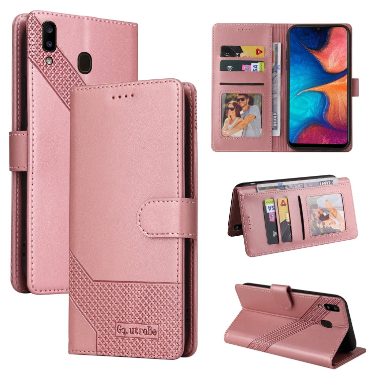 GQUTROBE Skin Feel Magnetic Leather Phone Case, For Samsung Galaxy A20e, For Samsung Galaxy A20s, For Samsung Galaxy A21s, For Samsung Galaxy A22 4G, For Samsung Galaxy A22 5G, For Samsung Galaxy A31, For Samsung Galaxy A32 4G, For Samsung Galaxy A32 5...