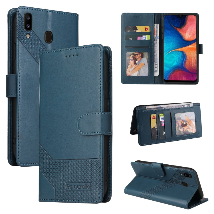 GQUTROBE Skin Feel Magnetic Leather Phone Case, For Samsung Galaxy A20e, For Samsung Galaxy A20s, For Samsung Galaxy A21s, For Samsung Galaxy A22 4G, For Samsung Galaxy A22 5G, For Samsung Galaxy A31, For Samsung Galaxy A32 4G, For Samsung Galaxy A32 5...