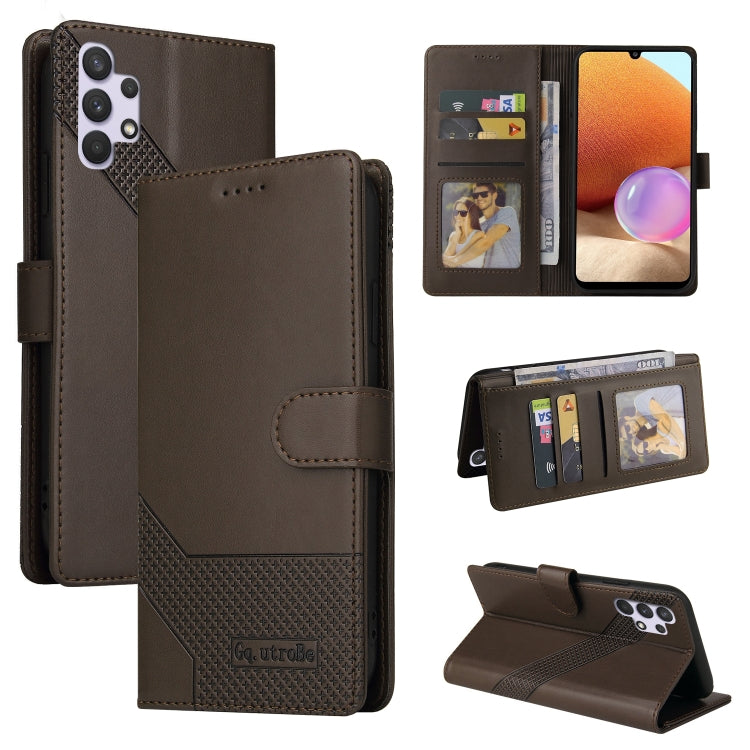 GQUTROBE Skin Feel Magnetic Leather Phone Case, For Samsung Galaxy A20e, For Samsung Galaxy A20s, For Samsung Galaxy A21s, For Samsung Galaxy A22 4G, For Samsung Galaxy A22 5G, For Samsung Galaxy A31, For Samsung Galaxy A32 4G, For Samsung Galaxy A32 5...