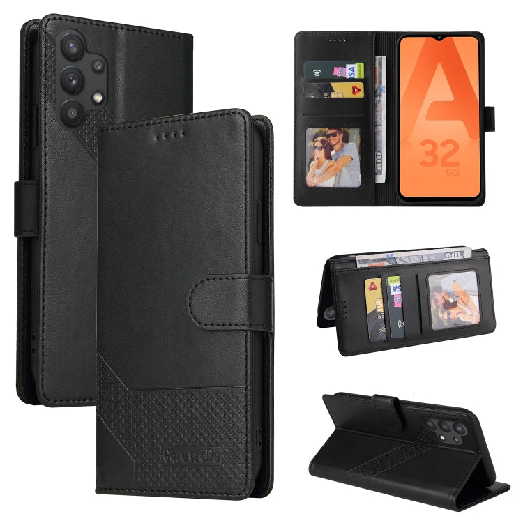 GQUTROBE Skin Feel Magnetic Leather Phone Case, For Samsung Galaxy A20e, For Samsung Galaxy A20s, For Samsung Galaxy A21s, For Samsung Galaxy A22 4G, For Samsung Galaxy A22 5G, For Samsung Galaxy A31, For Samsung Galaxy A32 4G, For Samsung Galaxy A32 5...