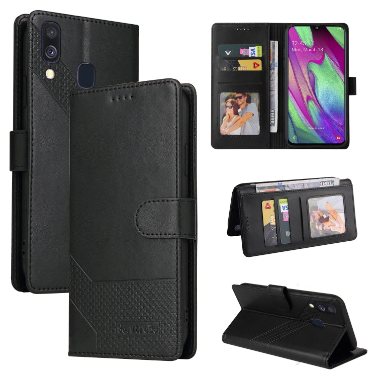 GQUTROBE Skin Feel Magnetic Leather Phone Case, For Samsung Galaxy A20e, For Samsung Galaxy A20s, For Samsung Galaxy A21s, For Samsung Galaxy A22 4G, For Samsung Galaxy A22 5G, For Samsung Galaxy A31, For Samsung Galaxy A32 4G, For Samsung Galaxy A32 5...