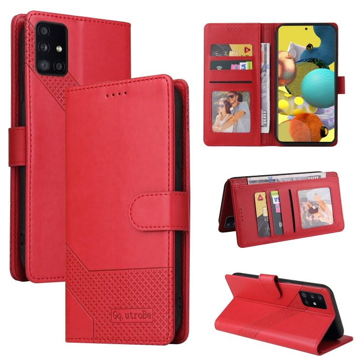 GQUTROBE Skin Feel Magnetic Leather Phone Case, For Samsung Galaxy A41, For Samsung Galaxy A42 5G, For Samsung Galaxy A50, For Samsung Galaxy A51 4G, For Samsung Galaxy A51 5G, For Samsung Galaxy A52 5G / 4G, For Samsung Galaxy A53 5G                  ...