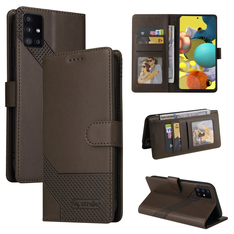 GQUTROBE Skin Feel Magnetic Leather Phone Case, For Samsung Galaxy A41, For Samsung Galaxy A42 5G, For Samsung Galaxy A50, For Samsung Galaxy A51 4G, For Samsung Galaxy A51 5G, For Samsung Galaxy A52 5G / 4G, For Samsung Galaxy A53 5G                  ...