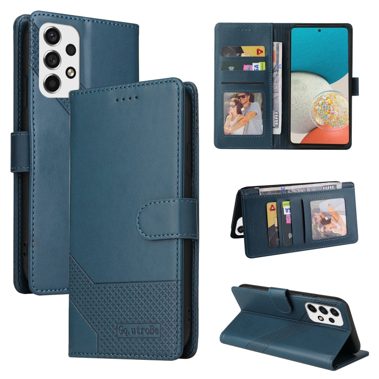 GQUTROBE Skin Feel Magnetic Leather Phone Case, For Samsung Galaxy A41, For Samsung Galaxy A42 5G, For Samsung Galaxy A50, For Samsung Galaxy A51 4G, For Samsung Galaxy A51 5G, For Samsung Galaxy A52 5G / 4G, For Samsung Galaxy A53 5G                  ...