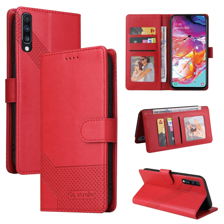 GQUTROBE Skin Feel Magnetic Leather Phone Case, For Samsung Galaxy A41, For Samsung Galaxy A42 5G, For Samsung Galaxy A50, For Samsung Galaxy A51 4G, For Samsung Galaxy A51 5G, For Samsung Galaxy A52 5G / 4G, For Samsung Galaxy A53 5G                  ...