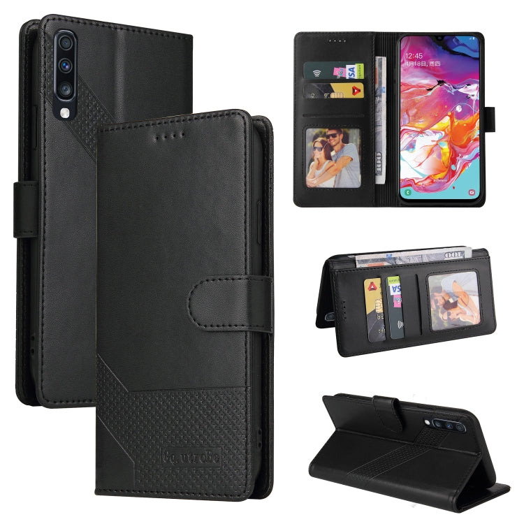 GQUTROBE Skin Feel Magnetic Leather Phone Case, For Samsung Galaxy A41, For Samsung Galaxy A42 5G, For Samsung Galaxy A50, For Samsung Galaxy A51 4G, For Samsung Galaxy A51 5G, For Samsung Galaxy A52 5G / 4G, For Samsung Galaxy A53 5G                  ...