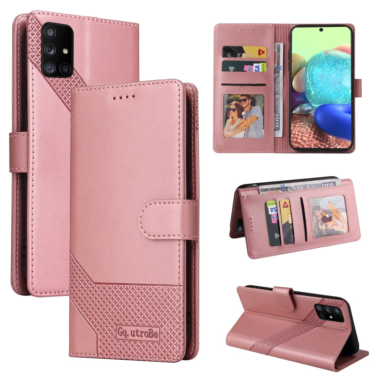 GQUTROBE Skin Feel Magnetic Leather Phone Case, For Samsung Galaxy A41, For Samsung Galaxy A42 5G, For Samsung Galaxy A50, For Samsung Galaxy A51 4G, For Samsung Galaxy A51 5G, For Samsung Galaxy A52 5G / 4G, For Samsung Galaxy A53 5G                  ...