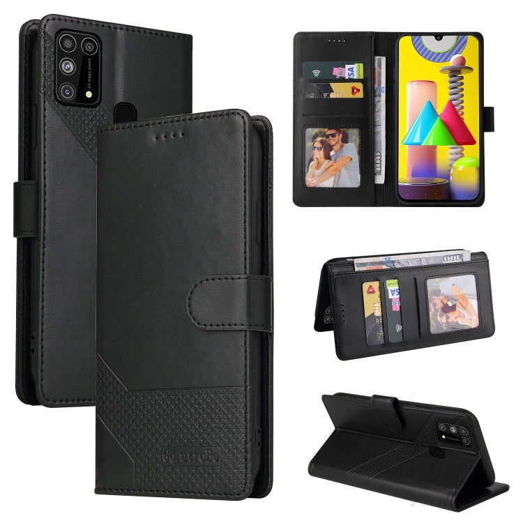 GQUTROBE Skin Feel Magnetic Leather Phone Case, For Samsung Galaxy M31, For Samsung Galaxy M32, For Samsung Galaxy Note8, For Samsung Galaxy Note9, For Samsung Galaxy Note10+, For Samsung Galaxy Note20, For Samsung Galaxy Note20 Ultra                  ...