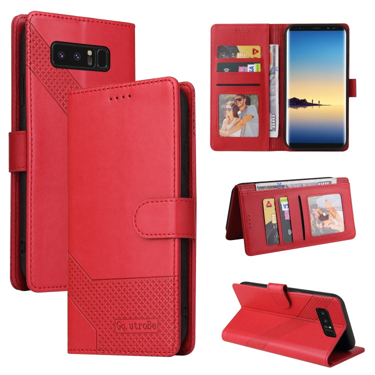 GQUTROBE Skin Feel Magnetic Leather Phone Case, For Samsung Galaxy M31, For Samsung Galaxy M32, For Samsung Galaxy Note8, For Samsung Galaxy Note9, For Samsung Galaxy Note10+, For Samsung Galaxy Note20, For Samsung Galaxy Note20 Ultra                  ...