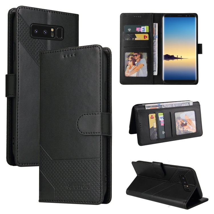 GQUTROBE Skin Feel Magnetic Leather Phone Case, For Samsung Galaxy M31, For Samsung Galaxy M32, For Samsung Galaxy Note8, For Samsung Galaxy Note9, For Samsung Galaxy Note10+, For Samsung Galaxy Note20, For Samsung Galaxy Note20 Ultra                  ...