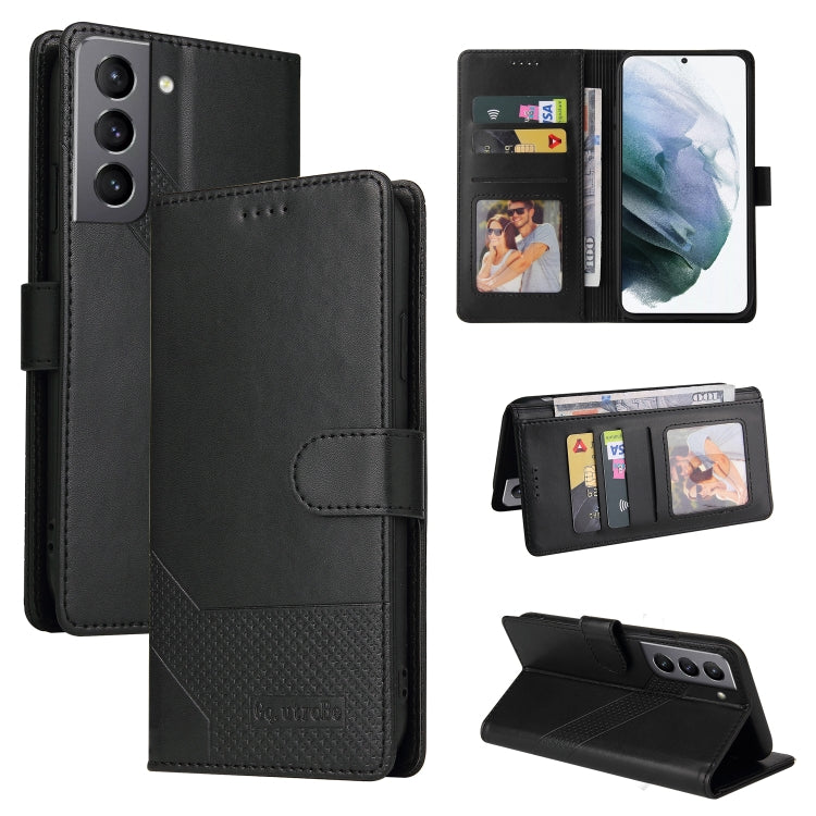 GQUTROBE Skin Feel Magnetic Leather Phone Case, For Samsung Galaxy S21 Ultra 5G, For Samsung Galaxy S21 FE 5G, For Samsung Galaxy S22 5G, For Samsung Galaxy S22+ 5G, For Samsung Galaxy S22 Ultra 5G, For Samsung Galaxy S20 FE