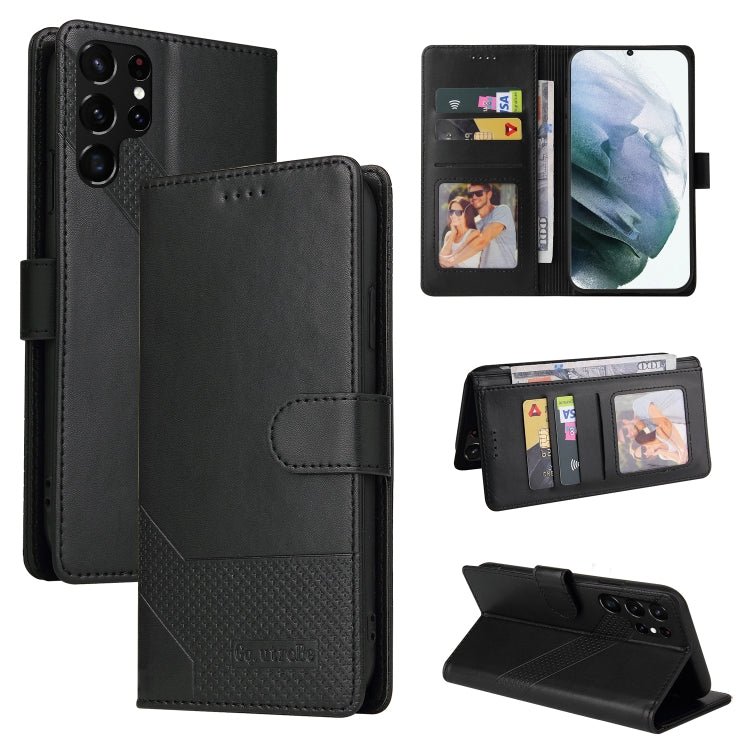GQUTROBE Skin Feel Magnetic Leather Phone Case, For Samsung Galaxy S21 Ultra 5G, For Samsung Galaxy S21 FE 5G, For Samsung Galaxy S22 5G, For Samsung Galaxy S22+ 5G, For Samsung Galaxy S22 Ultra 5G, For Samsung Galaxy S20 FE