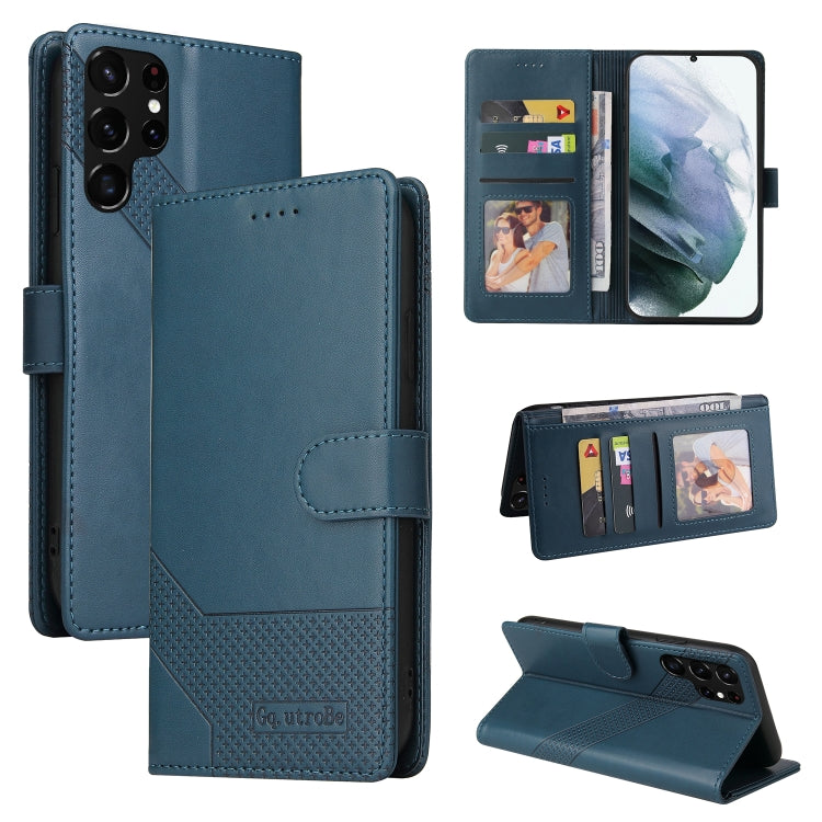 GQUTROBE Skin Feel Magnetic Leather Phone Case, For Samsung Galaxy S21 Ultra 5G, For Samsung Galaxy S21 FE 5G, For Samsung Galaxy S22 5G, For Samsung Galaxy S22+ 5G, For Samsung Galaxy S22 Ultra 5G, For Samsung Galaxy S20 FE