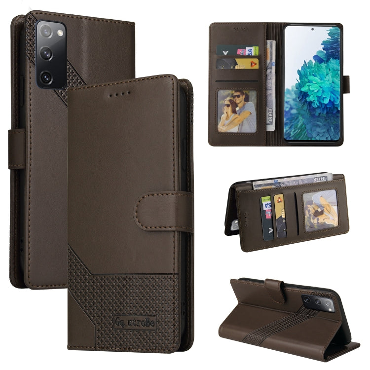 GQUTROBE Skin Feel Magnetic Leather Phone Case, For Samsung Galaxy S21 Ultra 5G, For Samsung Galaxy S21 FE 5G, For Samsung Galaxy S22 5G, For Samsung Galaxy S22+ 5G, For Samsung Galaxy S22 Ultra 5G, For Samsung Galaxy S20 FE