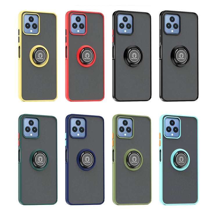 Q Shadow 1 Series TPU + PC Phone Case with Ring, For T-Mobile REVVL 6 5G, For T-Mobile REVVL 6 Pro 5G
