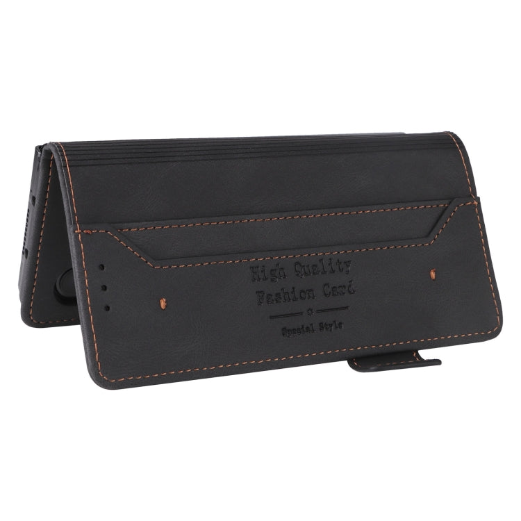 Magnetic Clasp Flip Leather Phone Case, For Samsung Galaxy Z Fold4, For Asus Zenfone 9