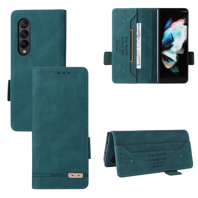 Magnetic Clasp Flip Leather Phone Case, For Samsung Galaxy Z Fold4, For Asus Zenfone 9