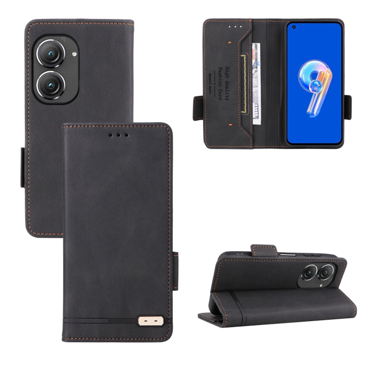 Magnetic Clasp Flip Leather Phone Case, For Samsung Galaxy Z Fold4, For Asus Zenfone 9