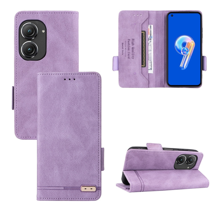 Magnetic Clasp Flip Leather Phone Case, For Samsung Galaxy Z Fold4, For Asus Zenfone 9
