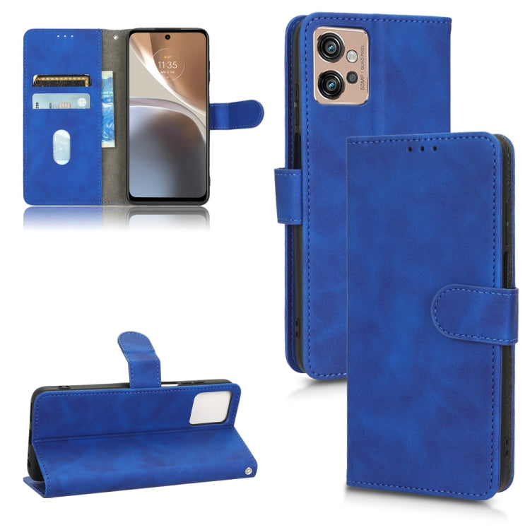 Skin Feel Magnetic Flip Leather Phone Case, For Motorola Moto G32, For T-Mobile Revvl 6 5G, For T-Mobile Revvl 6 Pro 5G, For vivo Y02s, For vivo Y77 Global, For OnePlus 10T 5G