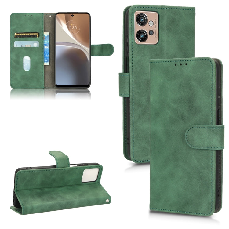 Skin Feel Magnetic Flip Leather Phone Case, For Motorola Moto G32, For T-Mobile Revvl 6 5G, For T-Mobile Revvl 6 Pro 5G, For vivo Y02s, For vivo Y77 Global, For OnePlus 10T 5G
