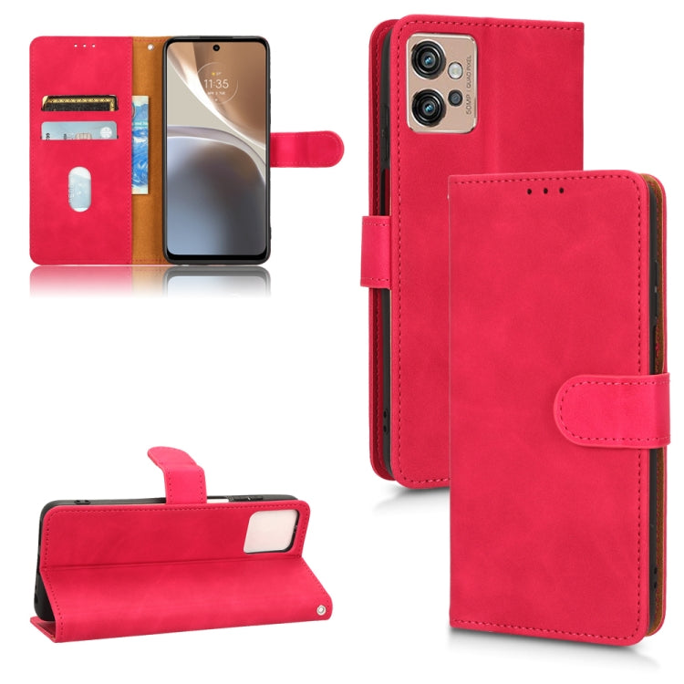 Skin Feel Magnetic Flip Leather Phone Case, For Motorola Moto G32, For T-Mobile Revvl 6 5G, For T-Mobile Revvl 6 Pro 5G, For vivo Y02s, For vivo Y77 Global, For OnePlus 10T 5G