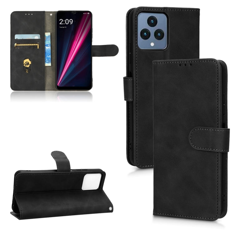 Skin Feel Magnetic Flip Leather Phone Case, For Motorola Moto G32, For T-Mobile Revvl 6 5G, For T-Mobile Revvl 6 Pro 5G, For vivo Y02s, For vivo Y77 Global, For OnePlus 10T 5G