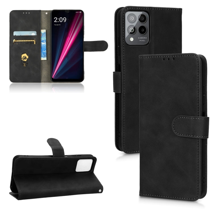 Skin Feel Magnetic Flip Leather Phone Case, For Motorola Moto G32, For T-Mobile Revvl 6 5G, For T-Mobile Revvl 6 Pro 5G, For vivo Y02s, For vivo Y77 Global, For OnePlus 10T 5G