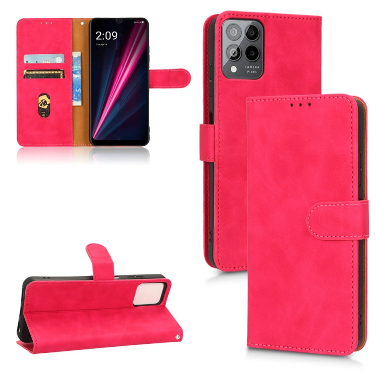 Skin Feel Magnetic Flip Leather Phone Case, For Motorola Moto G32, For T-Mobile Revvl 6 5G, For T-Mobile Revvl 6 Pro 5G, For vivo Y02s, For vivo Y77 Global, For OnePlus 10T 5G
