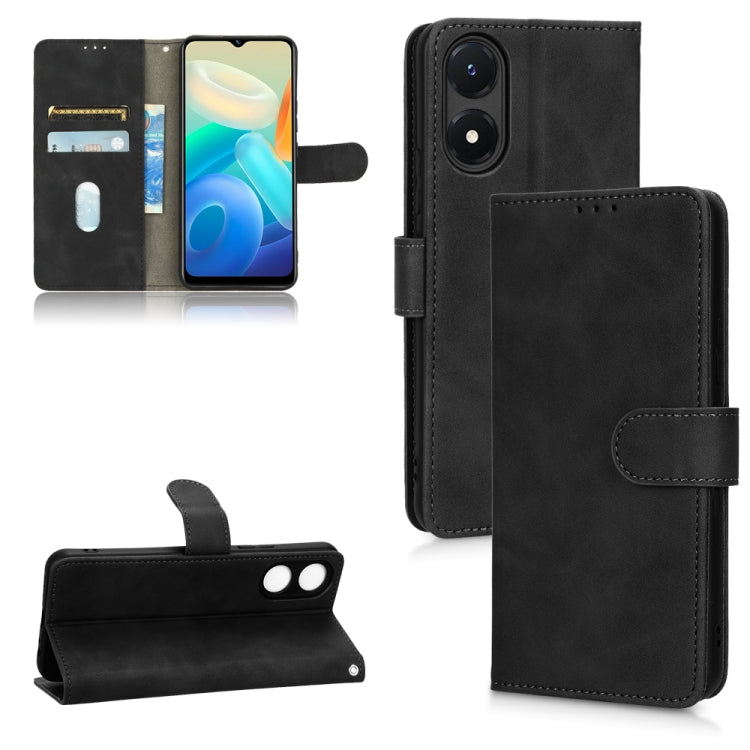 Skin Feel Magnetic Flip Leather Phone Case, For Motorola Moto G32, For T-Mobile Revvl 6 5G, For T-Mobile Revvl 6 Pro 5G, For vivo Y02s, For vivo Y77 Global, For OnePlus 10T 5G