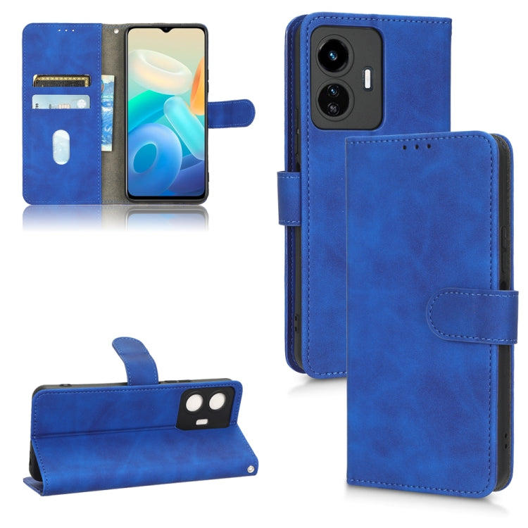Skin Feel Magnetic Flip Leather Phone Case, For Motorola Moto G32, For T-Mobile Revvl 6 5G, For T-Mobile Revvl 6 Pro 5G, For vivo Y02s, For vivo Y77 Global, For OnePlus 10T 5G