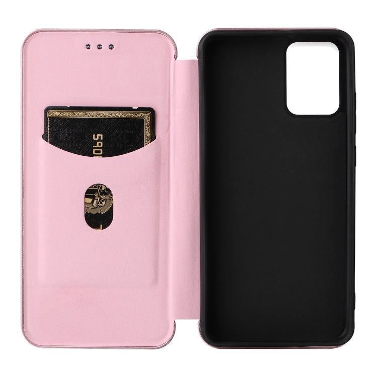 Carbon Fiber Texture Flip Leather Phone Case, For Alcatel 1B 2022, For Asus Zenfone 9, For Motorola Moto G32, For Samsung Galaxy Z Fold4, For Xiaomi Redmi K50 Ultra, For OnePlus 10T 5G