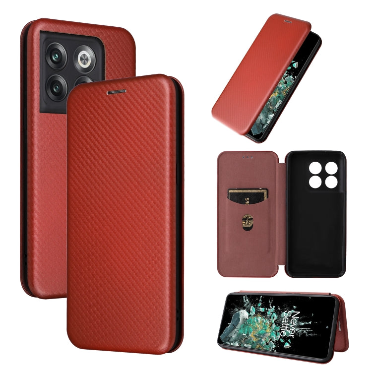 Carbon Fiber Texture Flip Leather Phone Case, For Alcatel 1B 2022, For Asus Zenfone 9, For Motorola Moto G32, For Samsung Galaxy Z Fold4, For Xiaomi Redmi K50 Ultra, For OnePlus 10T 5G