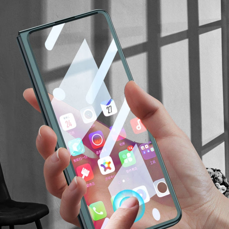 GKK Integrated Electroplating + Glass Full Coverage Phone Case, For Samsung Galaxy Z Fold4
