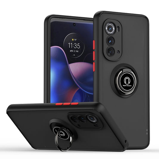 Q Shadow 1 Series TPU + PC Phone Case with Ring Holder, For Motorola Edge 2022