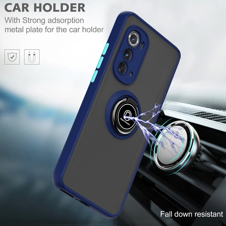 Q Shadow 1 Series TPU + PC Phone Case with Ring Holder, For Motorola Edge 2022