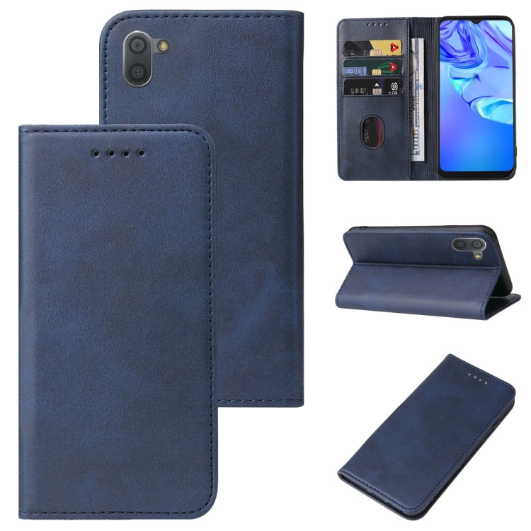 Magnetic Closure Leather Phone Case, For Sharp Aquos R2, For Sharp Aquos R7 / P7, For Sharp Aquos S3, For Sharp Aquos Sense 4, For Sharp Aquos Sense 4 Lite, For Sharp Aquos Sense 6, For Sharp Simple Sumaho 6A 201SH, For Sharp Aquos V6 / V6 Plus        ...