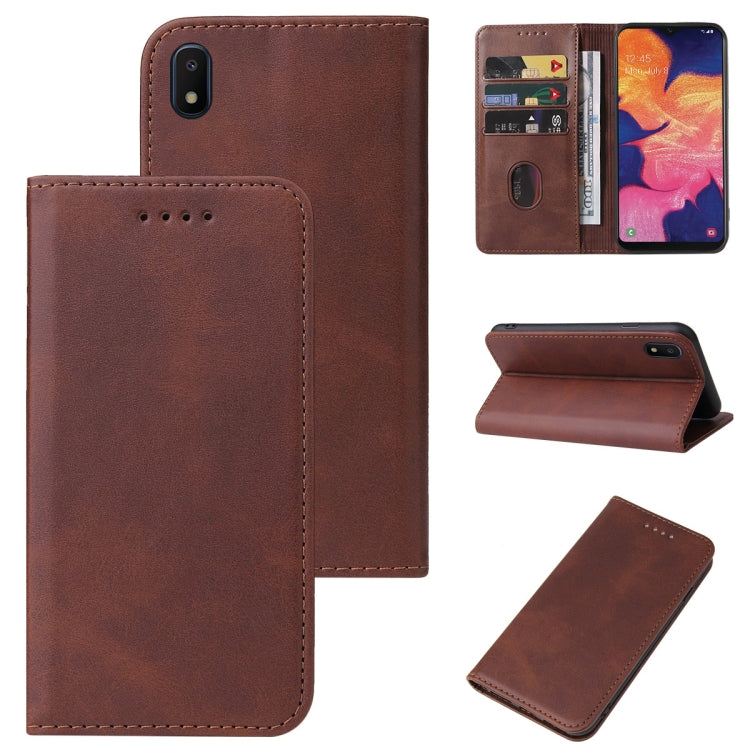 Magnetic Closure Leather Phone Case, For Samsung Galaxy A02 / M02, For Samsung Galaxy A03s 166mm, For Samsung Galaxy A10e, For Samsung Galaxy A11, For Samsung Galaxy A12 5G, For Samsung Galaxy A13 4G, For Samsung Galaxy A22 5G JP Version               ...