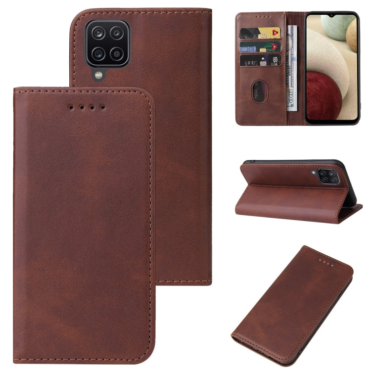 Magnetic Closure Leather Phone Case, For Samsung Galaxy A02 / M02, For Samsung Galaxy A03s 166mm, For Samsung Galaxy A10e, For Samsung Galaxy A11, For Samsung Galaxy A12 5G, For Samsung Galaxy A13 4G, For Samsung Galaxy A22 5G JP Version               ...