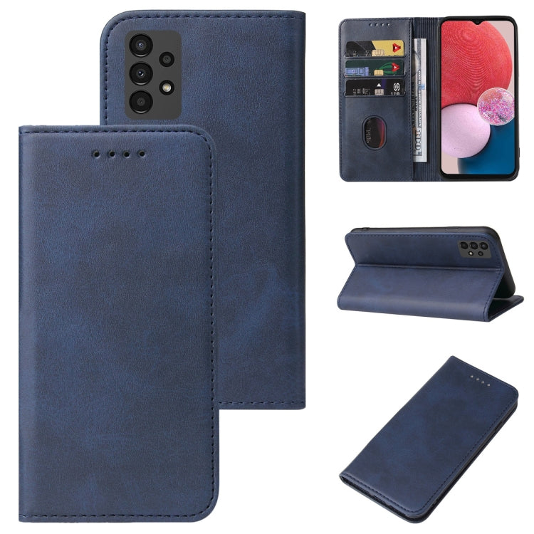 Magnetic Closure Leather Phone Case, For Samsung Galaxy A02 / M02, For Samsung Galaxy A03s 166mm, For Samsung Galaxy A10e, For Samsung Galaxy A11, For Samsung Galaxy A12 5G, For Samsung Galaxy A13 4G, For Samsung Galaxy A22 5G JP Version               ...