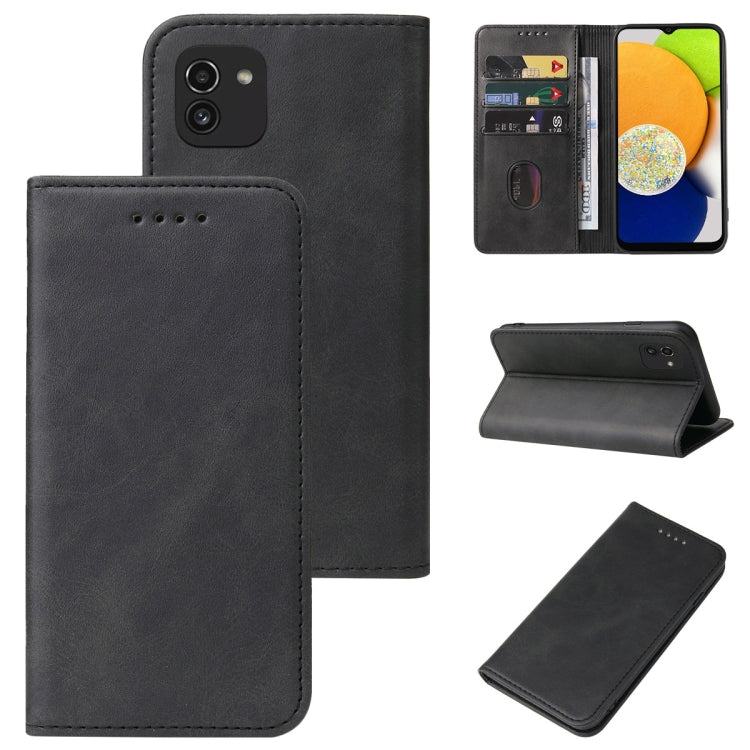 Magnetic Closure Leather Phone Case, For Samsung Galaxy A03 EU 166.5mm, For Samsung Galaxy A03 Global 164.27mm, For Samsung Galaxy A23 4G, For Samsung Galaxy A52s 5G, For Samsung Galaxy M13 5G, For Samsung Galaxy M23 5G  / F23, For Samsung Galaxy M32 5...
