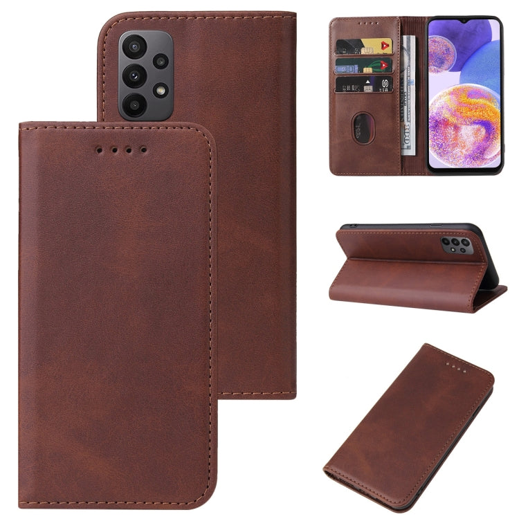Magnetic Closure Leather Phone Case, For Samsung Galaxy A03 EU 166.5mm, For Samsung Galaxy A03 Global 164.27mm, For Samsung Galaxy A23 4G, For Samsung Galaxy A52s 5G, For Samsung Galaxy M13 5G, For Samsung Galaxy M23 5G  / F23, For Samsung Galaxy M32 5...