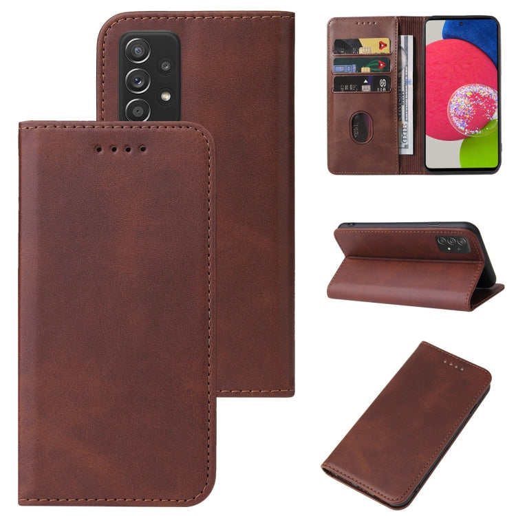 Magnetic Closure Leather Phone Case, For Samsung Galaxy A03 EU 166.5mm, For Samsung Galaxy A03 Global 164.27mm, For Samsung Galaxy A23 4G, For Samsung Galaxy A52s 5G, For Samsung Galaxy M13 5G, For Samsung Galaxy M23 5G  / F23, For Samsung Galaxy M32 5...