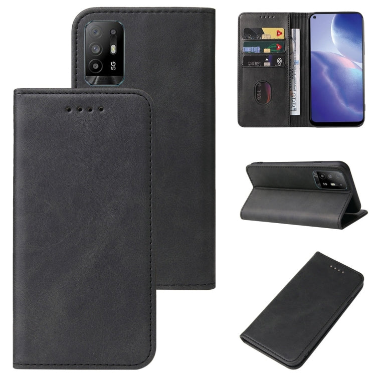 Magnetic Closure Leather Phone Case, For OPPO Reno5 Lite, For OPPO Reno5 Pro+, For OPPO Reno5 Z, For OPPO Find X2 Pro