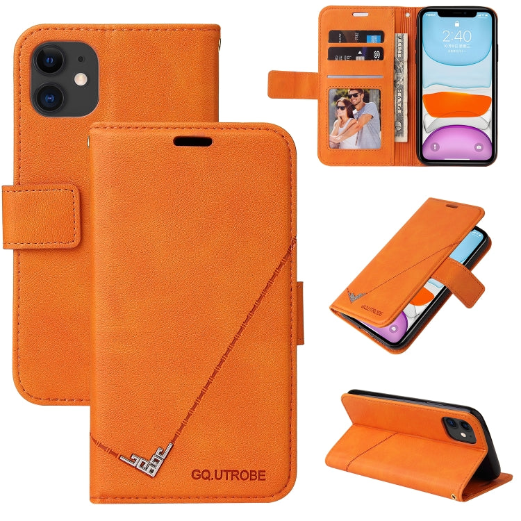 GQUTROBE Right Angle Leather Phone Case, For iPhone 11 Pro, For iPhone 11 Pro Max, For iPhone X / XS, For iPhone XR, For iPhone XS Max, For iPhone 7 Plus / 8 Plus, For iPhone 6 Plus / 6s Plus, For iPhone 6 / 6S