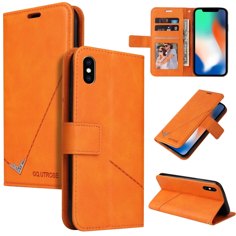 GQUTROBE Right Angle Leather Phone Case, For iPhone 11 Pro, For iPhone 11 Pro Max, For iPhone X / XS, For iPhone XR, For iPhone XS Max, For iPhone 7 Plus / 8 Plus, For iPhone 6 Plus / 6s Plus, For iPhone 6 / 6S
