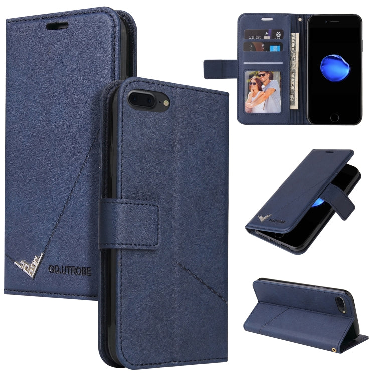 GQUTROBE Right Angle Leather Phone Case, For iPhone 11 Pro, For iPhone 11 Pro Max, For iPhone X / XS, For iPhone XR, For iPhone XS Max, For iPhone 7 Plus / 8 Plus, For iPhone 6 Plus / 6s Plus, For iPhone 6 / 6S